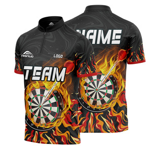 Wholesale Breathable Quick Dry 100% Polyester <strong>Darts</strong> Jersey Sublimation Men Polo <strong>t</strong> <strong>Shirt</strong> Custom Design <strong>Darts</strong> <strong>Shirts</strong> - Product Image 1