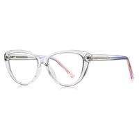 Monture de lunettes optiques Partagas Cat Eye TR90 avec charnière à ressort, anti-lumière bleue, pour femmes