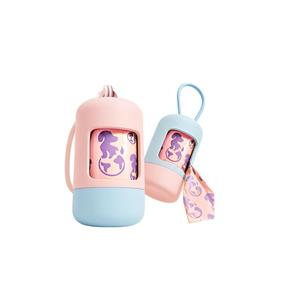 Dispensador de Bolsas para Desechos Huamaohengchun con Revestimiento Suave al Tacto de Primera Calidad |   Abertura de dispensación ampliada, elegante diseño de bloques de color - Product Image 1