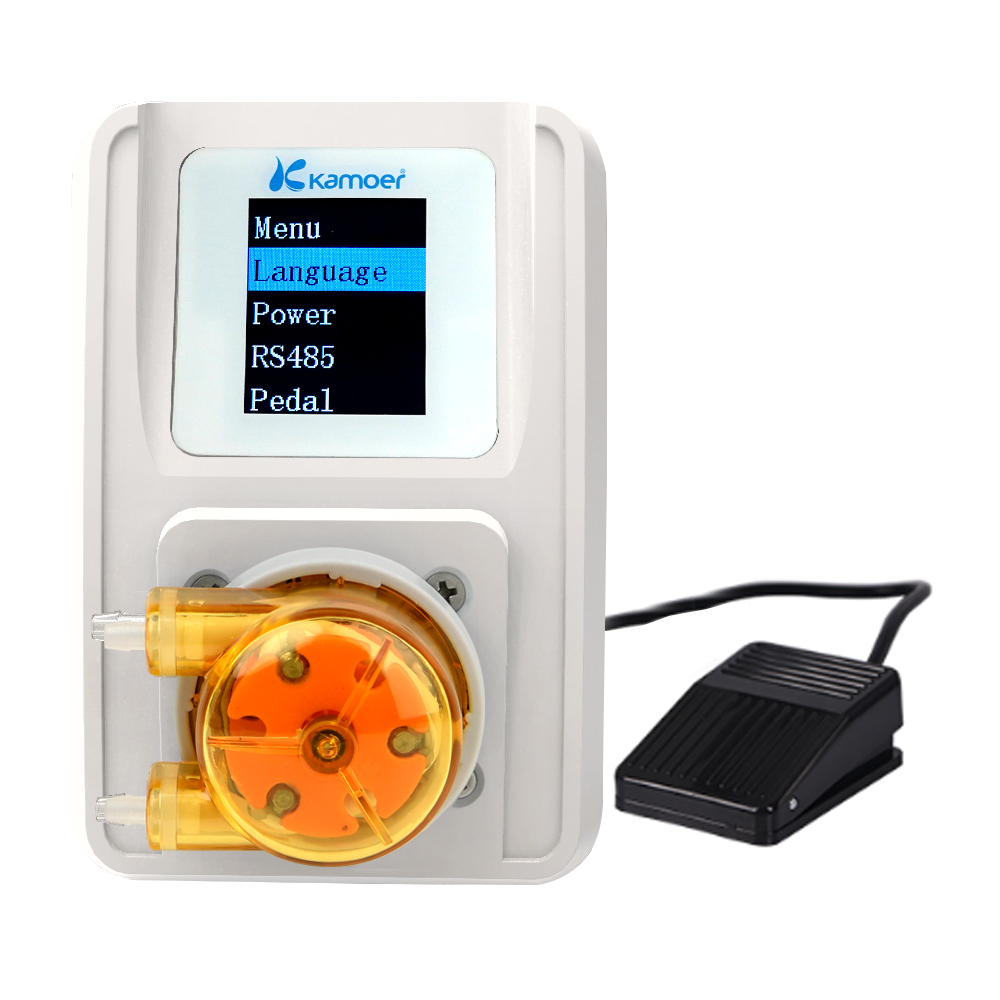 Kamoer M1-STP 24V Low Flow Programmable High Precision Laboratory Experiment Viscous Fluid Peristaltic Pump Dosing Machine · image 5