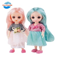 Adorable poupée articulée de 15 cm, 13 points d'articulation, cadeau, décoration de bureau, poupée miniature pour filles, poupée BJD de 16 cm, jouet pour enfants