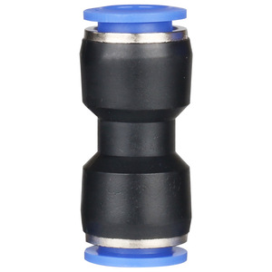 Chnew Pneumatic <b>Quick</b> Coupler Pu8 Straight Through High Pressure 1.6mpa Plastic Steel <b>Connector</b> For Air Hose - Product Image 1