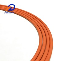 Premium OM1 OM2 1 Fiber Optical Jumper Selectable LC SC ST FC Orange Cable 62.5/125 50/125um Multimode Patch Lead