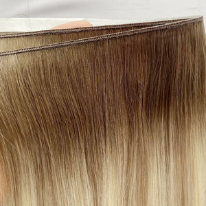 Extensiones de Cabello Adhesivas de Alta Calidad, Nuevas del 2026, Sin Caída, Cutícula Alineada, Cabello Virgen Remy Chino, Línea Larga - Product Image 5