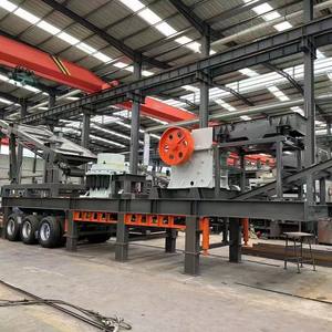 Estación Móvil de Trituración de Neumáticos, Línea de Producción de Trituración de Impacto para Residuos de Construcción, Fabricante de Molinos de Mineral sobre Orugas - Product Image 5