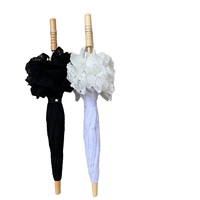 Parapluie artisanal en dentelle avec armature en acier, mini Lolita, style européen, accessoire de voyage, de photographie de mariage et de danse