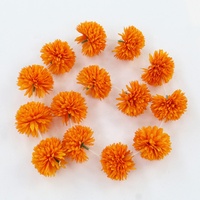 Guirlande florale artificielle en soie style indien, chrysanthèmes et pissenlits, 200 cm, pour décorations de mariage et de Nouvel An