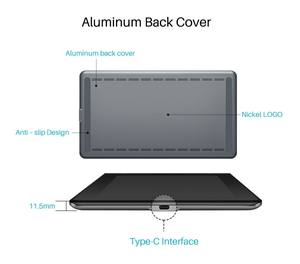 Tableta de Dibujo Gráfica con Pantalla de <span class=keywords><strong>15.6</strong></span> Pulgadas <span class=keywords><strong>HUION</strong></span> KAMVAS Pro 16, sin Batería, con Inclinación y Lápiz para Diseño Gráfico - Product Image 6