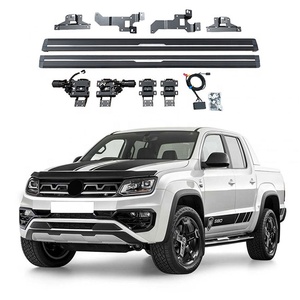 Pedane Elettriche in Lega di Alluminio Personalizzate Noble Factory per <span class=keywords><strong>Volkswagen</strong></span> <span class=keywords><strong>Amarok</strong></span> 2010-2021 - Product Image 1