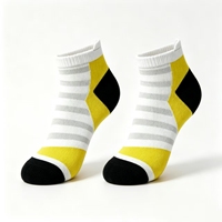 Chaussettes de sport pour hommes et jeunes, premium, épaisses, antidérapantes, respirantes, en coton/nylon tricoté, imprimées numériquement, avec logo personnalisé, pour le cyclisme et les affaires