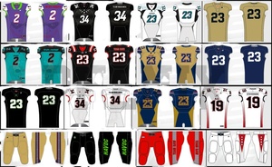 Uniformes de fútbol americano personalizados, camiseta de fútbol americano - Product Image 6