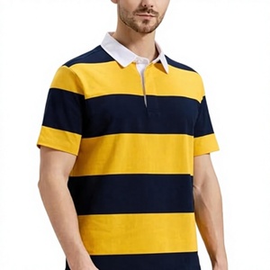 Meilleures ventes : Tissu piqué tricoté de haute qualité, anti-plis, avec logo personnalisé, 50% Coton/50% Polyester, 220 GSM, style décontracté, design et taille sur mesure - Product Image 3