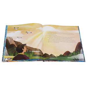หนังสือนิทานแบบพับได้ คลาสสิก ใช้แล้วทิ้ง ดีไซน์พิมพ์สี่สี กระดาษอาร์ต รูปทรงสี่เหลี่ยมผืนผ้า เป็นมิตรกับสิ่งแวดล้อม สำหรับตกแต่ง - Product Image 2