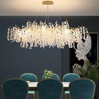 Lampu Kristal Mewah Gaya Prancis BAHE untuk Ruang Tamu, Ruang Makan, Kamar Tidur, Villa, Gedung Duplex, Pohon Uang, Salju