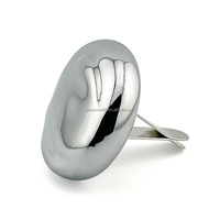 Diffuseur de parfum rond en métal de haute qualité pour voiture, clip de ventilation, désodorisant pour voiture