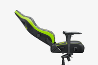 Chaise de jeu de qualité supérieure Kaiser Série 4 avec logo personnalisé Chaise de jeu lombaire de luxe pop-out en cuir PVC avec oreiller magnétique pour la tête