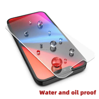 Protection d'écran en verre trempé ultra-fin HD transparent anti-explosion 2.5D 9H 0.33mm sans bulles pour téléphone portable AFS High Aluminum