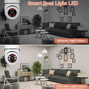 2.4G 5G 3MP Smart Home Security VR CCTV Mini <strong>Camera</strong> 360 Degree Panoramic Wifi Lamp Night Vision Light Bulb IR Wireless Features - Product Image 6