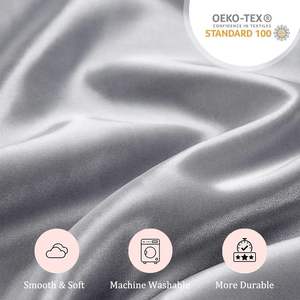 16/19/22 मिमी प्राकृतिक शहतूत 100% शुद्ध वास्तविक रेशम के तकिए के तकिए आंख मास्क उपहार बॉक्स रेशम तकिया के साथ सेट - Product Image 2