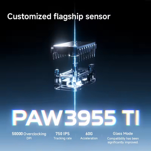 Ratón para Juegos Inalámbrico MCHOSE A7 V3 Ultra 8K, Ligero, Sensor PAW3955Ti, Triple Modo, Carga Magnética, RGB - Product Image 2