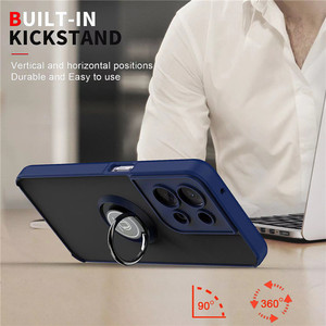 Funda de teléfono móvil para <span class=keywords><strong>OPPO</strong></span> <span class=keywords><strong>Reno</strong></span> <span class=keywords><strong>8</strong></span> <span class=keywords><strong>Pro</strong></span>, mate, con anillo de Metal, soporte magnético, a prueba de golpes, para <span class=keywords><strong>OPPO</strong></span> - Product Image 3