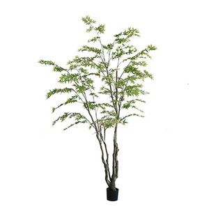 Plante artificielle <span class=keywords><strong>en</strong></span> <span class=keywords><strong>pot</strong></span>, décoration verte, érable vert, intérieur et extérieur, grand bonsaï artificiel <span class=keywords><strong>japonais</strong></span> <span class=keywords><strong>en</strong></span> forme de pattes de poulet, érable rouge - Product Image 1