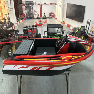Perahu Kart Listrik Kupao Shark 15kW <span class=keywords><strong>Motor</strong></span> Bertenaga Tinggi Baterai Lithium 74V 110Ah Kecepatan Tinggi Aqua Kart Drift Air Dasbor Pintar - Product Image 2