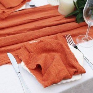 Grenz überschreitende Serviette Hochzeits feier Mund Stoff West Tisch dekoration Platz matte Baumwolle Tisch Flagge Essen Schießen Hintergrund - Product Image 4