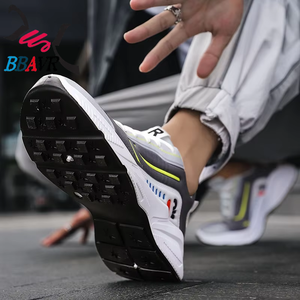 Nuevos Zapatos Deportivos Casuales para Hombre con Punta Redonda y Suela Gruesa de Plataforma Baja - Product Image 4