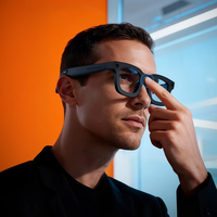 Lunettes Intelligentes avec Traduction IA, Caméra 8,0 Mégapixels Anti-tremblement, Enregistrement Vidéo 1080P, Sensibilité Tactile et Changement de Couleur