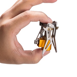 Réchaud de camping miniature en titane léger pour le camping en solo, personnalisé pour la cuisine en plein air - Product Image 2