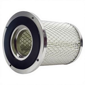 แผ่นกรองฝุ่นเครื่องฟอกอากาศวัสดุกระดาษตาข่ายสแตนเลสแบบจีบ - Product Image 1