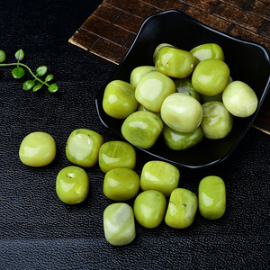 Đá thạch anh chanh cuộn bán buôn, đá thô, đá khử từ, đá trang trí - Product Image 4