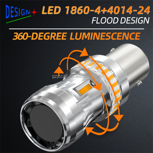 JIACHI 1156 BAU15S PY21W 3156 LED jaune ambre feu de signalisation latéral avec ventilateur Canbus BA15S P21W T20 7440 W21W LED indicateur antibrouillard - Product Image 2