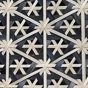 Fábrica de suministros de decoración del hogar tejido de bambú ecológico verde de alta calidad - Product Image 3