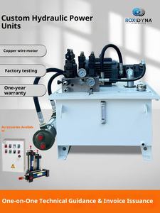 새로운 유압 파워 팩 피팅 110V/220V/440V/460V 20-60 갤런 50/60Hz 단상/삼상 유압 전원 장치 - Product Image 2