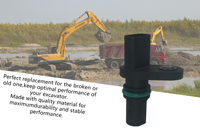 Capteur de vilebrequin et d'arbre à cames robuste 4327230 pour XCMG LW500 Lonking CDM compatible avec ISB6.7 QSB6.7 sans code d'erreur