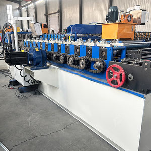 Machine de profilage de rails DIN en acier doux haute performance populaire pour usage de toiture avec contrôle PLC et engrenages et roulements - Product Image 5