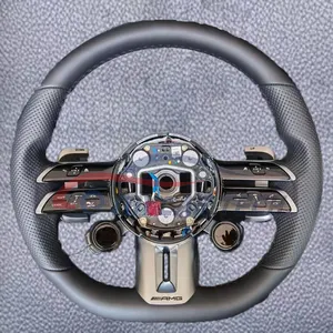 Original Factory Full Leather Steering Wheel For Mercedes Benz AMG Steering Wheel NewS223 C206 232 E213 OLED Steering Wheel