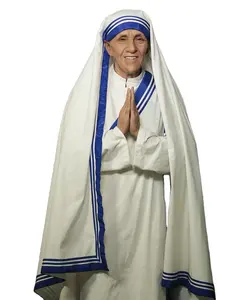 Famosa figura de cera de tamaño natural de silicona de Madre Teresa a la venta