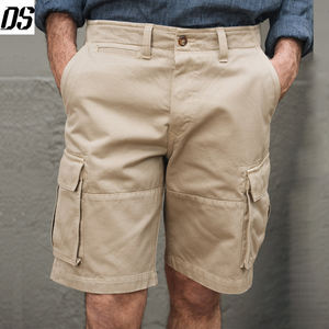 <span class=keywords><strong>Pantaloncini</strong></span> Bermuda Personalizzati DS Factory in Cotone <span class=keywords><strong>Beige</strong></span> con Tasche, Shorts Estivi da <span class=keywords><strong>Uomo</strong></span>, Chinos in Twill di Cotone Comodi - Product Image 3
