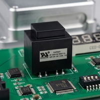 Transformador de Baja Frecuencia EI30 con PCB Encapsulado, 220V AC 12V DC 1.2VA, Encapsulado en Resina Epoxi para Fuente de Alimentación y Control