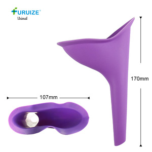 Dispositif d'urination féminin pratique en silicone Furuize, urinoir portable <span class=keywords><strong>pour</strong></span> femmes, entonnoir <span class=keywords><strong>pour</strong></span> <span class=keywords><strong>faire</strong></span> <span class=keywords><strong>pipi</strong></span> <span class=keywords><strong>debout</strong></span>, entonnoir réutilisable <span class=keywords><strong>pour</strong></span> femmes - Product Image 3