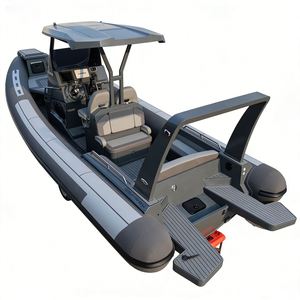Bote RIB RHIB <span class=keywords><strong>de</strong></span> 9m Achilles Hypalon para 18 Personas con Cabina en Venta, Comercial, Reachsea, Logotipo Personalizado, Color Gris - Product Image 3
