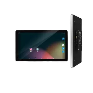 Duvar montaj akıllı ev tablet 21.5 inç 350nit LCD 2GB + 32GB Android tablet ile RS232,485 bağlayıcı