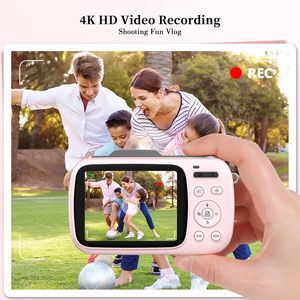 4k נקודה ולירות מצלמות דיגיטליות חמודות עבור vlogging: 64mp 18x זום מצלמה Youtube קומפקטי 2.8 אינץ' - Product Image 2
