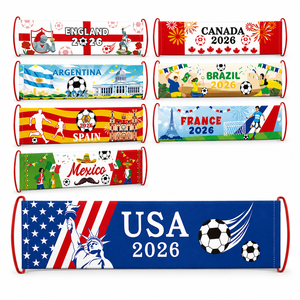 Accessoires <span class=keywords><strong>de</strong></span> Fanfare <span class=keywords><strong>Coupe</strong></span> du Monde <span class=keywords><strong>de</strong></span> Football 2026 : Drapeaux Portatifs, Décoration d'Ambiance pour Supporters, Accessoires <span class=keywords><strong>de</strong></span> Cabine Photo - Product Image 4