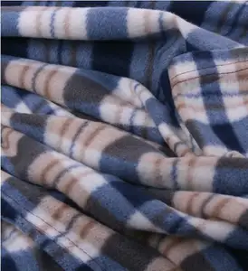 100% Polyester Custom Print Polar Fleece Throw Blanket