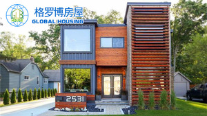บ้านคอนเทนเนอร์สำเร็จรูป 4 ห้องนอน ราคาประหยัดจากจีน บ้านพักตากอากาศแบบพกพา - Product Image 3