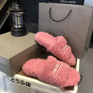 Pantofole Invernali da Donna con Piattaforma, <span class=keywords><strong>Ciabatte</strong></span> Morbide e Calde con Ricami, Multicolore, per Interni - Product Image 4